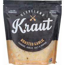 Cleveland Kitchen Kraut Roasted Garlic Probiotic Sauerkraut - 16.0 Oz
