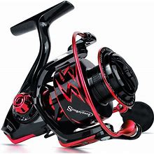 Sougayilang Spinning Reels Ultra-Weight, 6.2: 1 High Speed Gear Ratio, Metal Frame And Rotor, 12 + 1 Shielded BB, Smooth Powerful Freshwater And