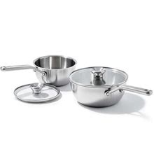 OXO Mira 3-Ply Stainless Steel 2Pc Chef's Pan Set With Lids