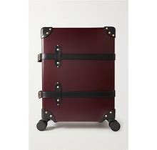 Globe-Trotter Centenary Carry-On Leather-Trimmed Suitcase - Women - Burgundy Luggage And Travel