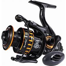 Sougayilang Spinning Reel, Lightweight Reels 12+1 Stainless BB Ultra Smooth Fishing Reel For Freshwater