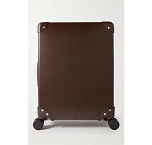 Globe-Trotter Original Carry-On Leather-Trimmed Suitcase - Women - Brown Luggage And Travel