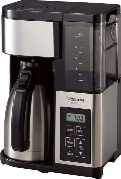 Zojirushi EC-YSC100 Fresh Brew Plus Thermal Carafe Coffee Maker, 10 Cup,