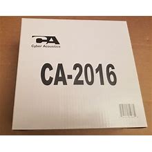 Cyber Acoustics Ca-2016 Computer Speakers Open Box