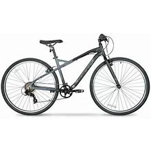 Hyper Bicycles 700C Urban Bike For Adults, Gray