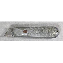Vintage Stanley No. 199 Box Cutter Utility Knife, Aluminum, USA, 690