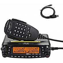 TYT TH-9800 Quad Band 50W Cross-Band Mobile Car Ham Radio Black
