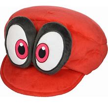 Little Buddy 1659 Super Mario Odyssey Red Cappy (Mario's Hat) Plush, Multicolor, 7"