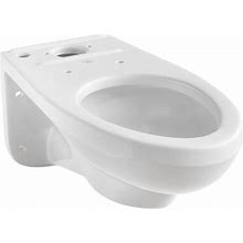 PROFLO PF1705HE Wall Mount Elongated Toilet Bowl Only - White