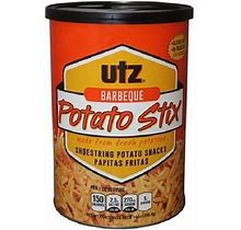 Utz Quality Foods Barbeque Shoestring Potato Stix 14 Oz. Cans (4-Pack)