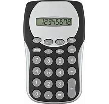 50 Custom Black Magic Slim Calculator - Silver