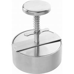 Burger Press Stainless Steel Adjustable Hamburger Patty Maker Non Stick Patty Making Molds For Beef Vegetables Burgers And Cooking BBQ