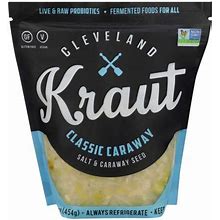 Cleveland Kraut Classic Caraway Sauerkraut Ounce -- 6 Per Case. Size 16