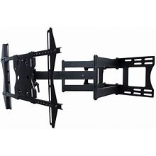 Sunbrite Dual Arm Articulating Wall Mount With Tilt, Swivel And Pan For 37" - 80" Outdoor Tvs - SB-WM-ART2-L-BL