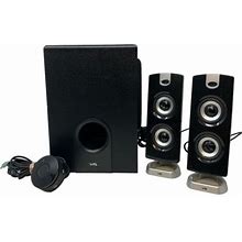 Cyber Acoustics Ca-3602Ffp 2.1 Speaker Sound System Speakers Sub
