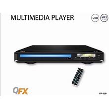 Qfx Multimedia/Dvd Player Usb/Avi/Mp3/Vcd/Cd/Cd-R Playback Vp-109