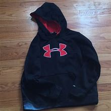 Under Armour Shirts & Tops | Kids Under Armour Sweatshirt | Color: Black | Size: Xlg